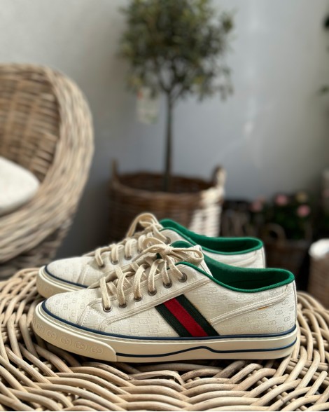 Tenisky pánské Gucci canvas sneaker Tennis 1977